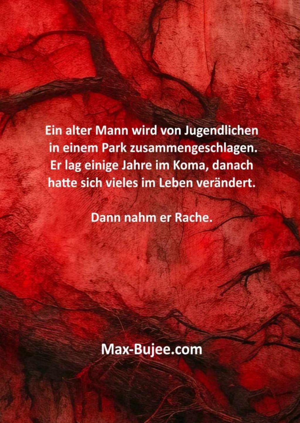 Der alte Mann im Parkann von Max Bujee