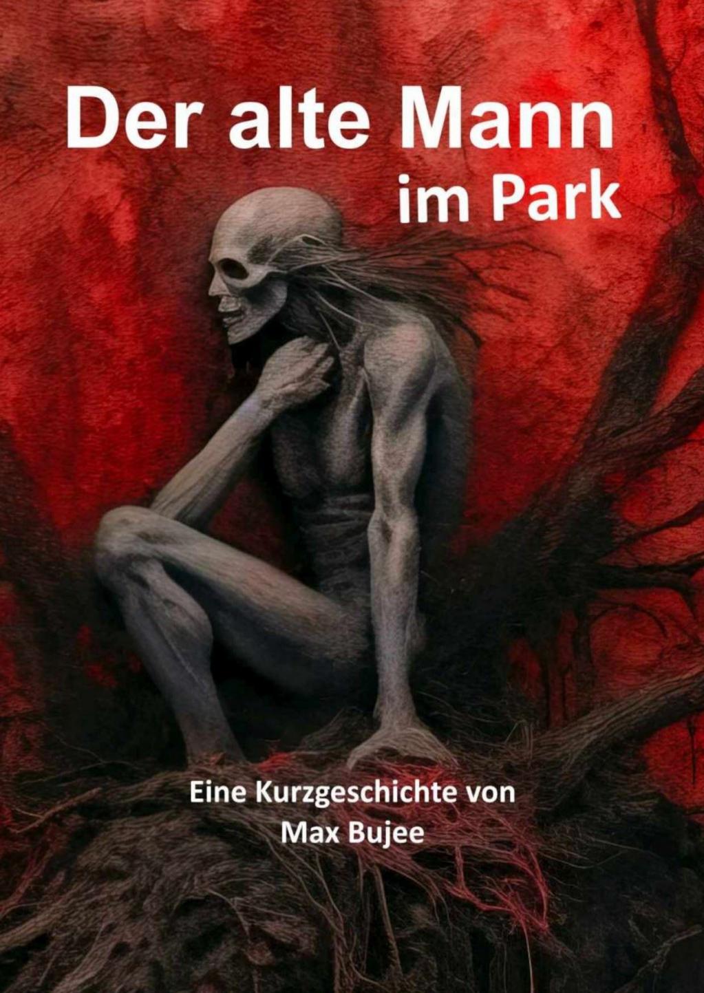 Der alte Mann im Parkann von Max Bujee